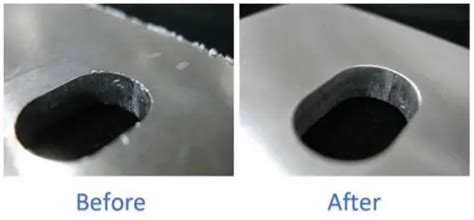 deburring sheet metal parts|removing burrs and sharp edges.